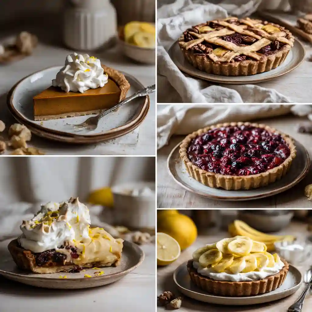 almond flour pie crust sweet pie ideas collage compressed